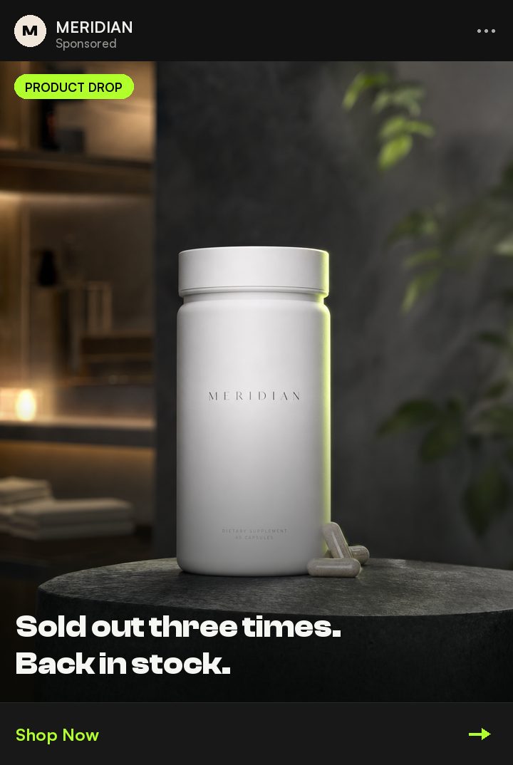 Product drop video ad style produced by PELORA Marketing
