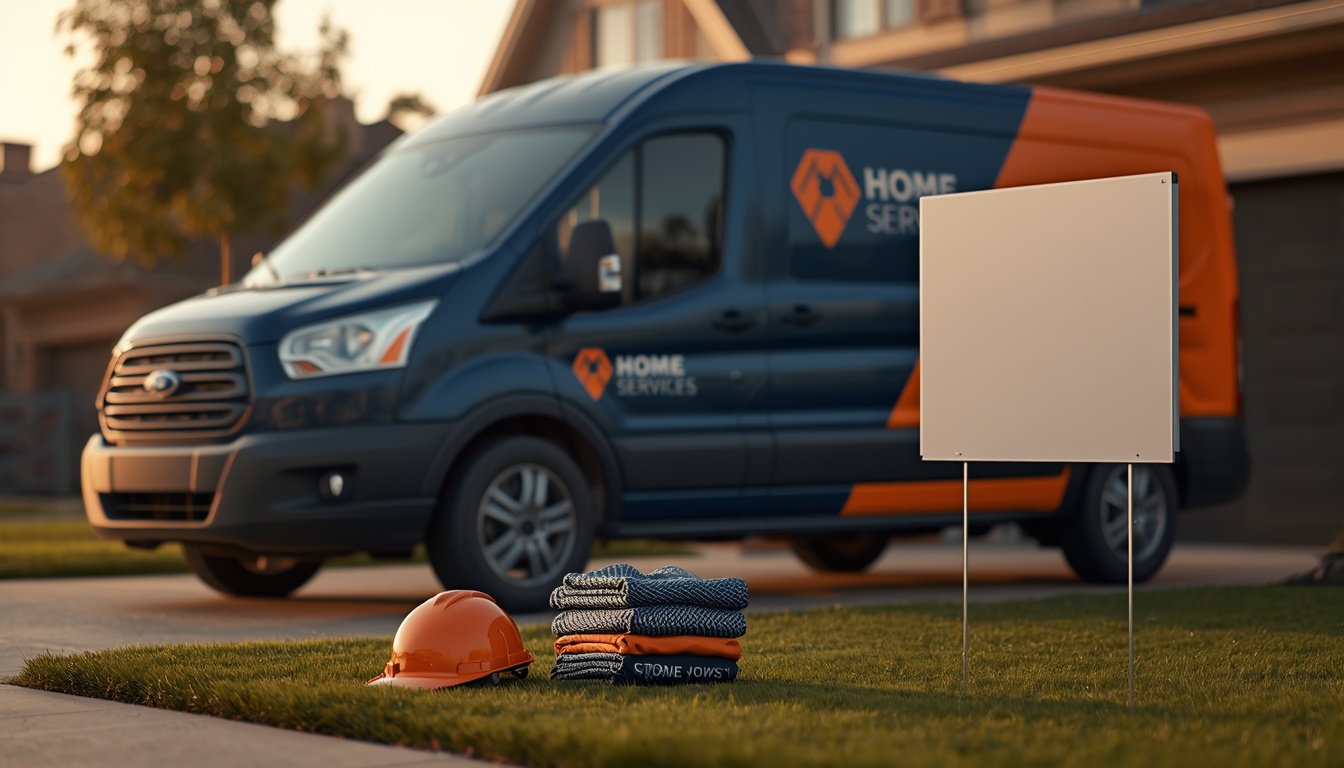 Home services brand and marketing work by PELORA Marketing