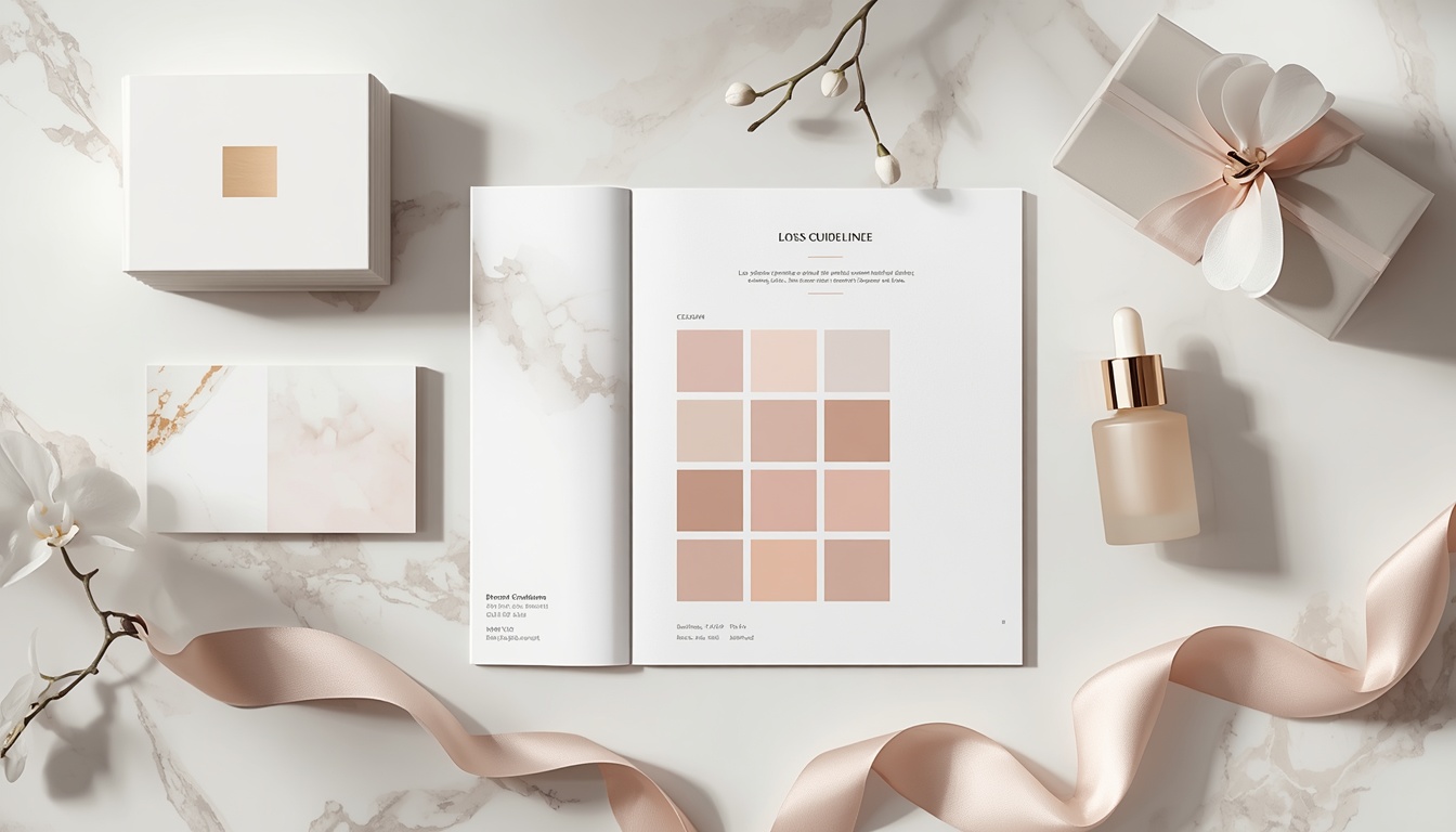 Med spa & aesthetics brand and marketing work by PELORA Marketing