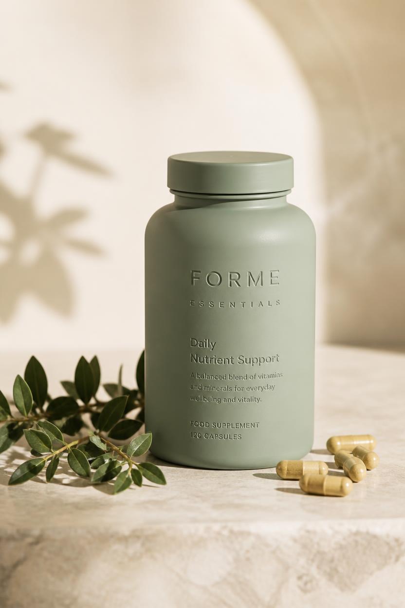 Concept vitamin bottle by PELORA Marketing