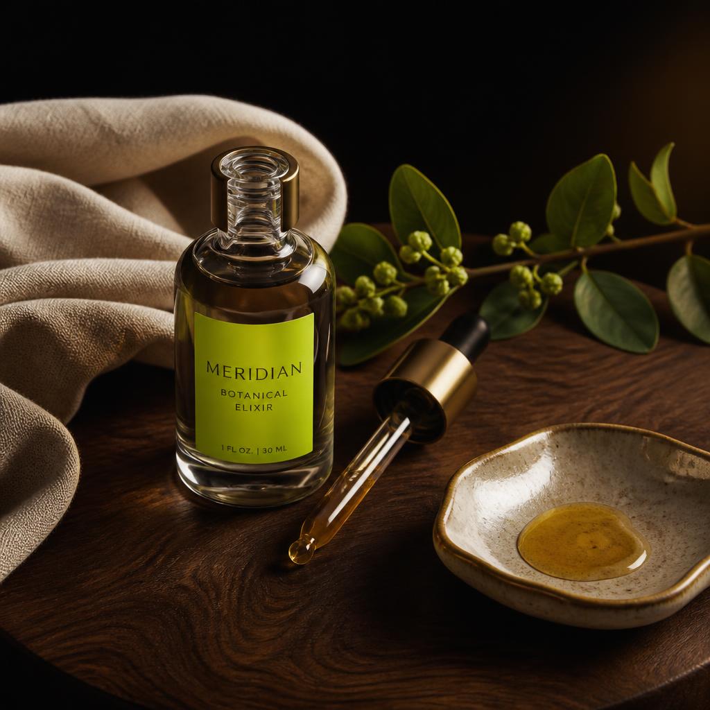 Brand visual — peptide and wellness brand work