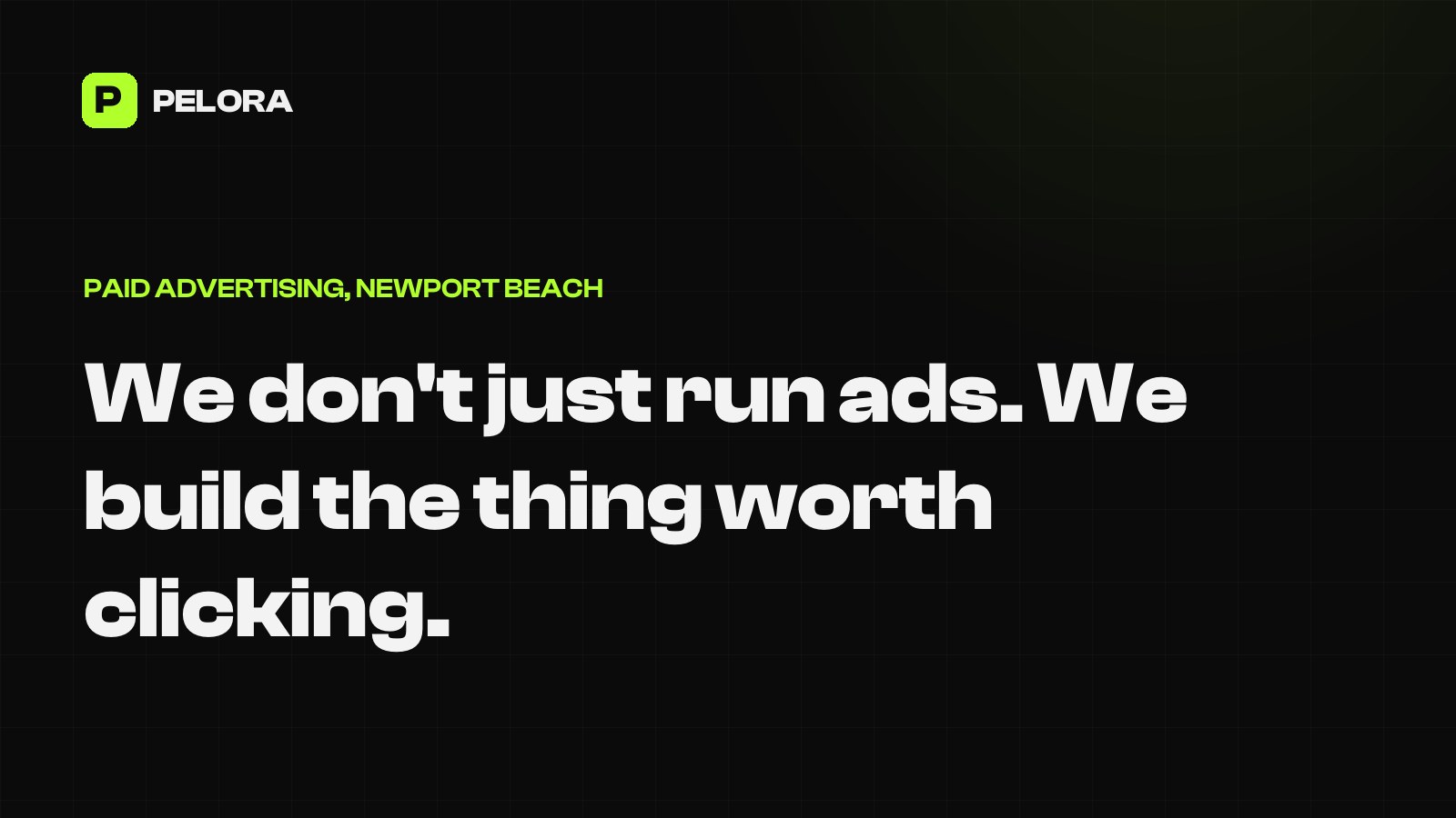 Google and Meta Ads Management by PELORA Marketing, Newport Beach and Orange County